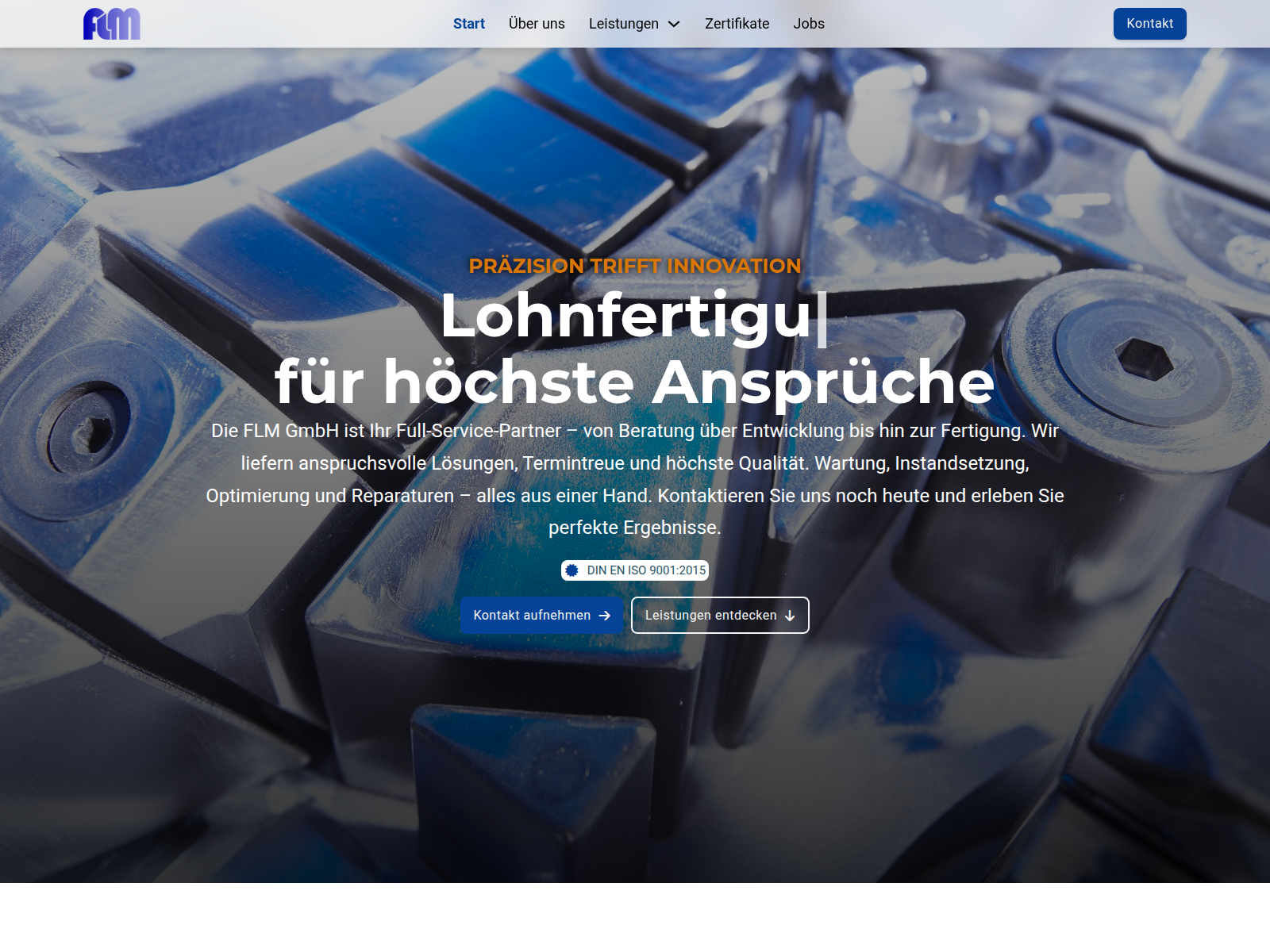 FLM Website Relaunch